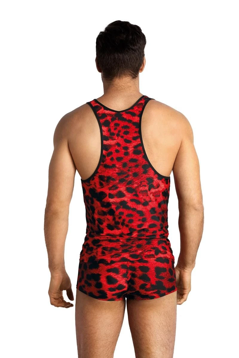 Herren Tank Top 053562 mit Animal Print von Anais for Men