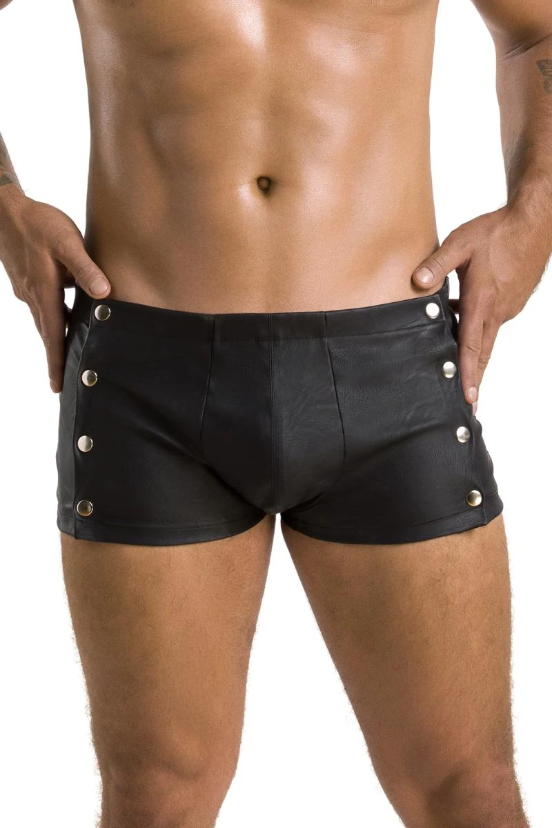 Herren Shorts 048 mit seitlichen Metallknöpfen von Passion Menswear