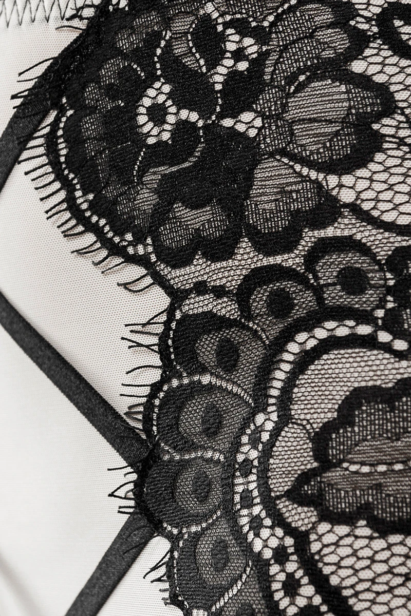 3-teiliges Lingerie-Straps-Set von Grey Velvet