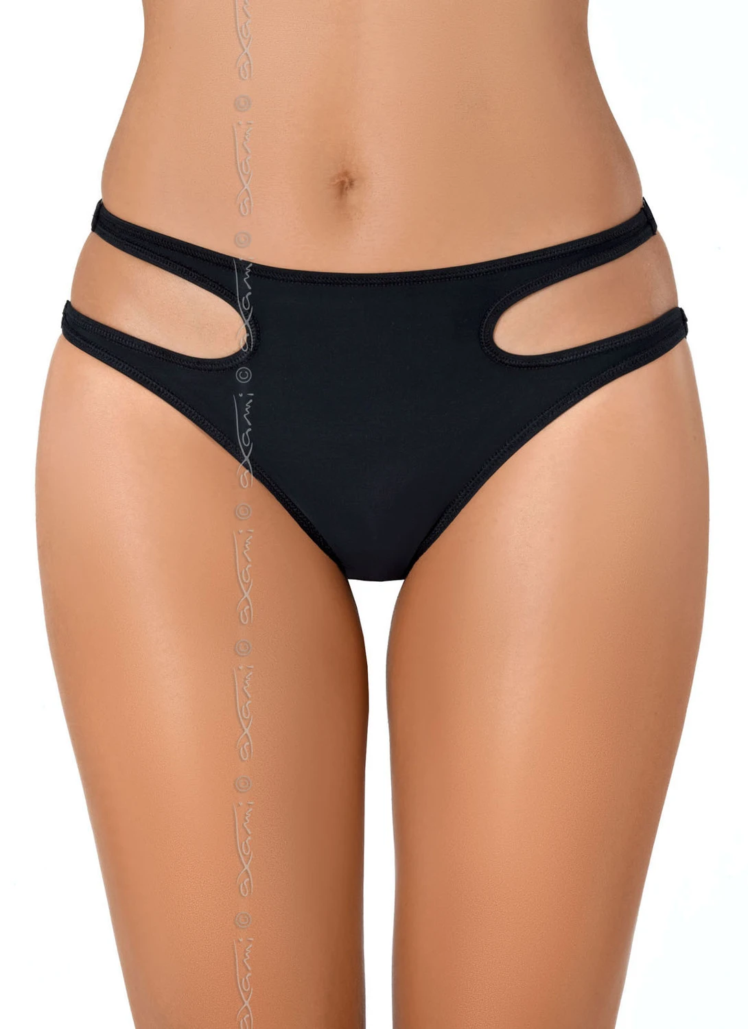 Axami Unterschäsche Mikrofaser Slip schwrz