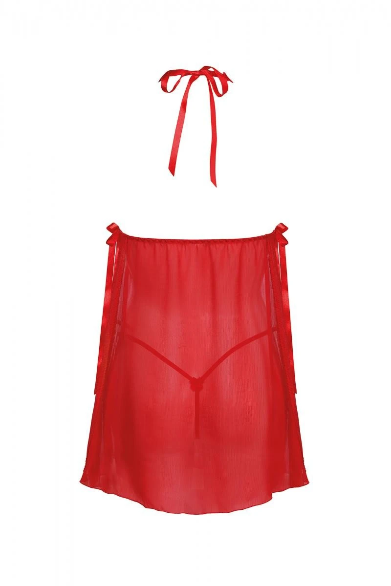Erotisches Chiffon Babydoll