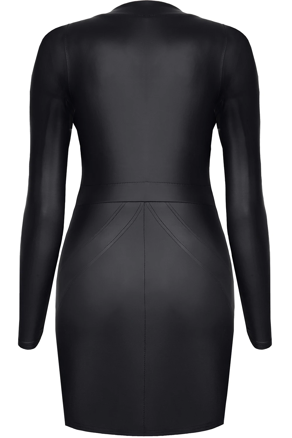 Minikleid mit tiefem Dekollete