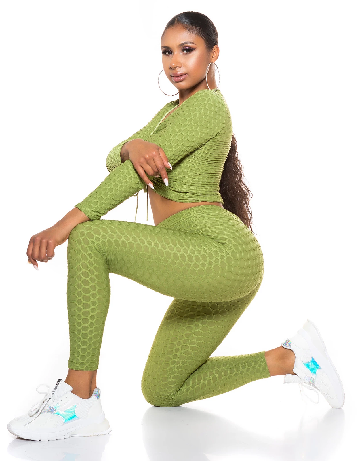 Hot Sporty Fitness Set mit Shape Struktur Hot Sporty Fitness Set mit Shape Struktur
