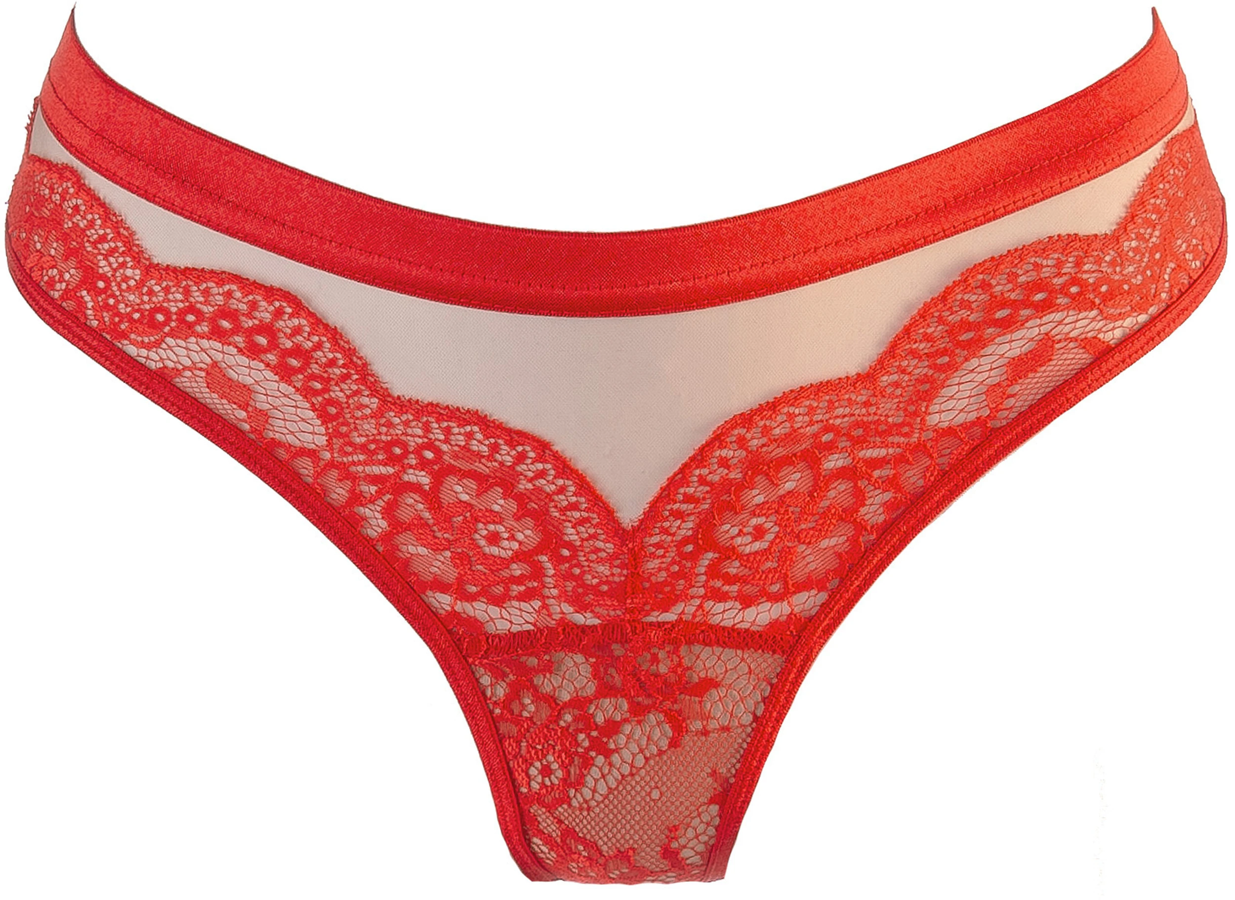 Axami Lingerie Slip mit filigraner Spitze mit transparentem Tüll, Blumenmotiv Axami Lingerie Slip mit filigraner Spitze mit transparentem Tüll, Blumenmotiv
