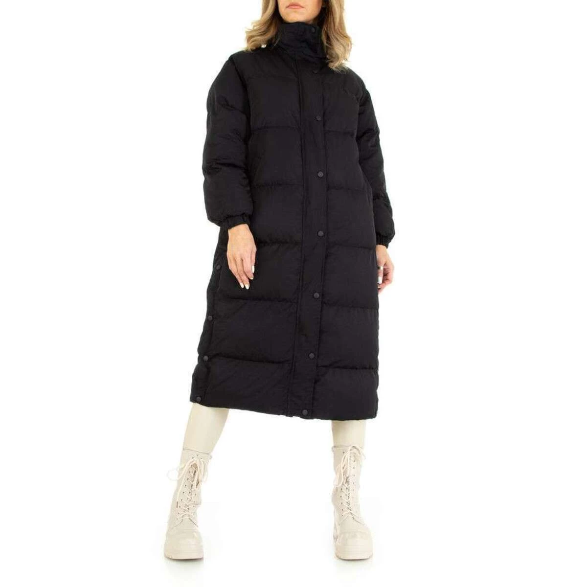 Damen Winterjacke ohne Kapuze von ICY