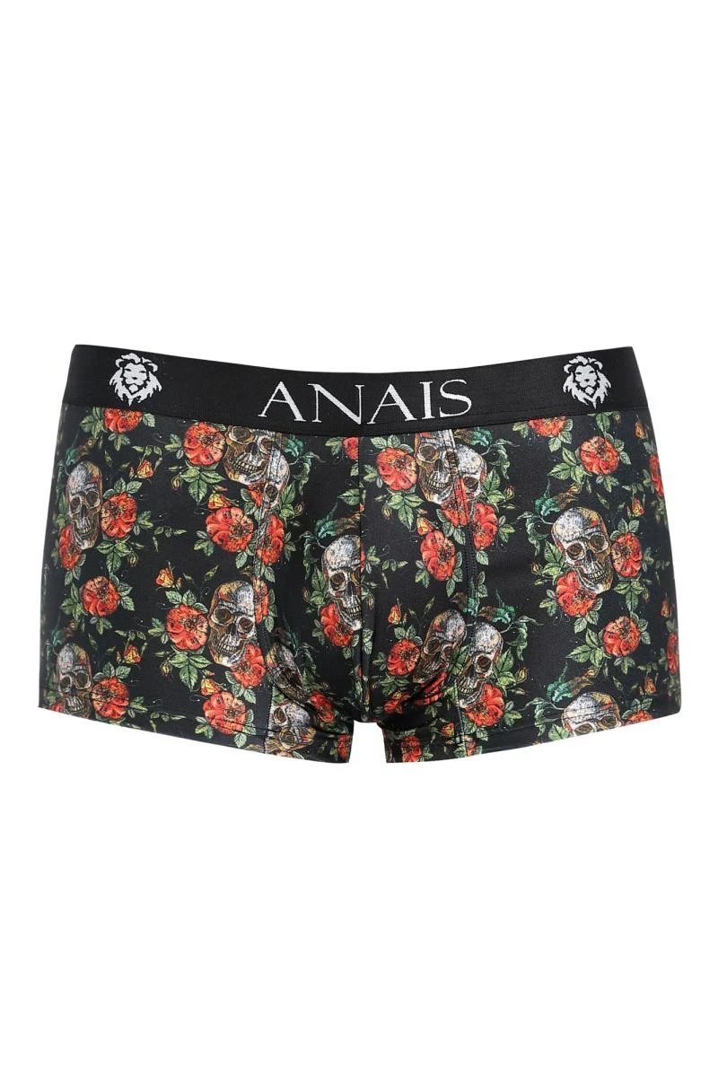 Herren Boxer Shorts mit Flower Skull Print von Anais for Men