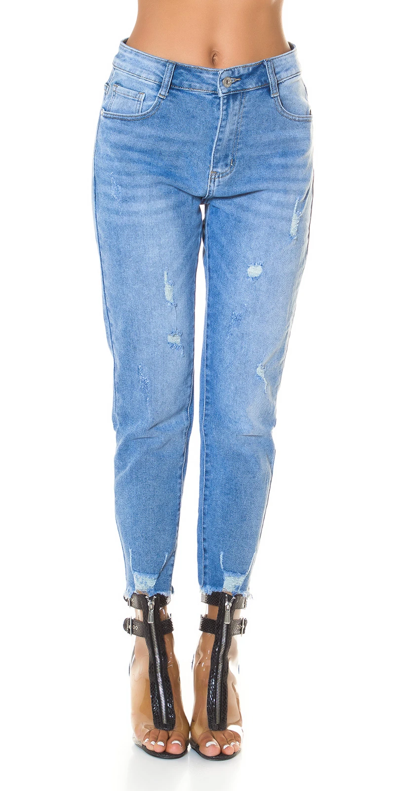 Stylo Mom Fit Jeans im Used Look Stylo Mom Fit Jeans im Used Look