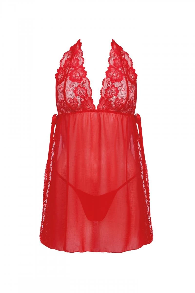Erotisches Chiffon Babydoll