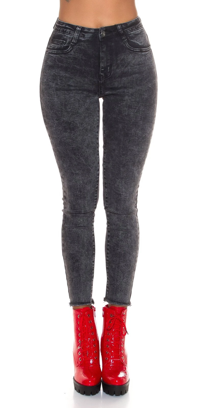 Washed out Skinny High Waist Jeans Washed out Skinny High Waist Jeans