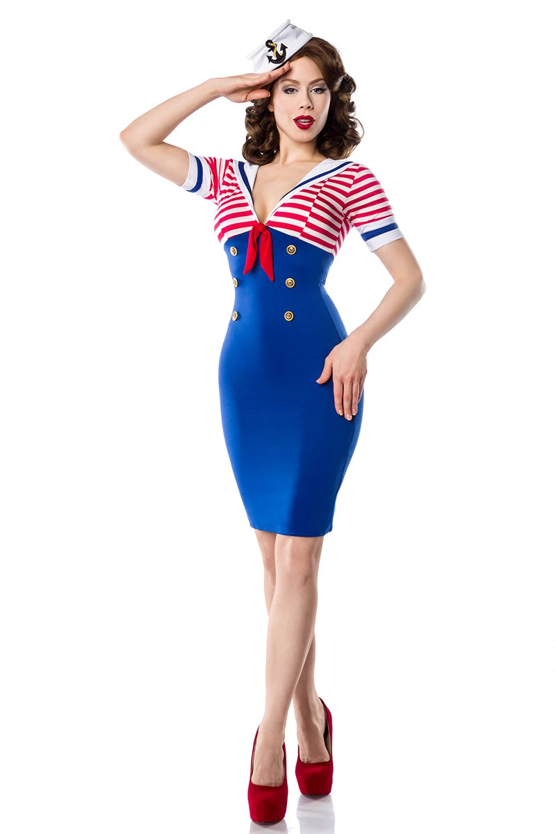 Süßes Marine Kleid ohne Matrosenmütze