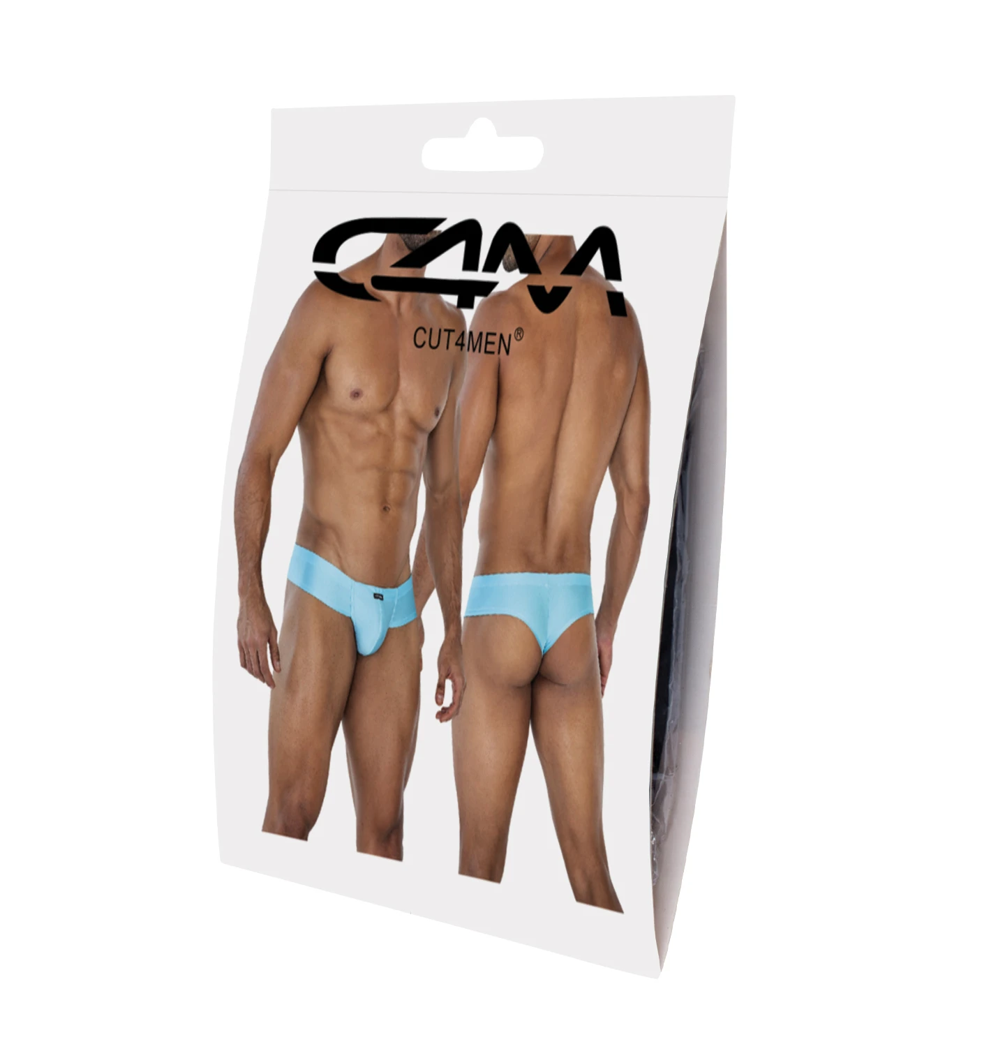 Hybryd Cheeky Brief C4MSPX22, Markanter Cheeky Brief aus softer Mikrofaser mit Längsnaht, geformtem Suspensorium und gummiertem Logo für maskulinen Style