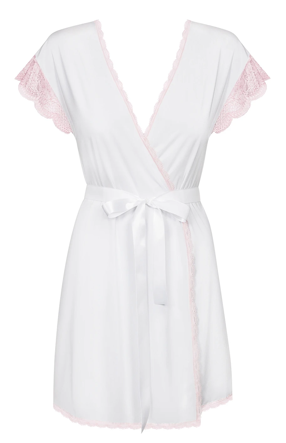 Girlly Peignoir mit Spitze