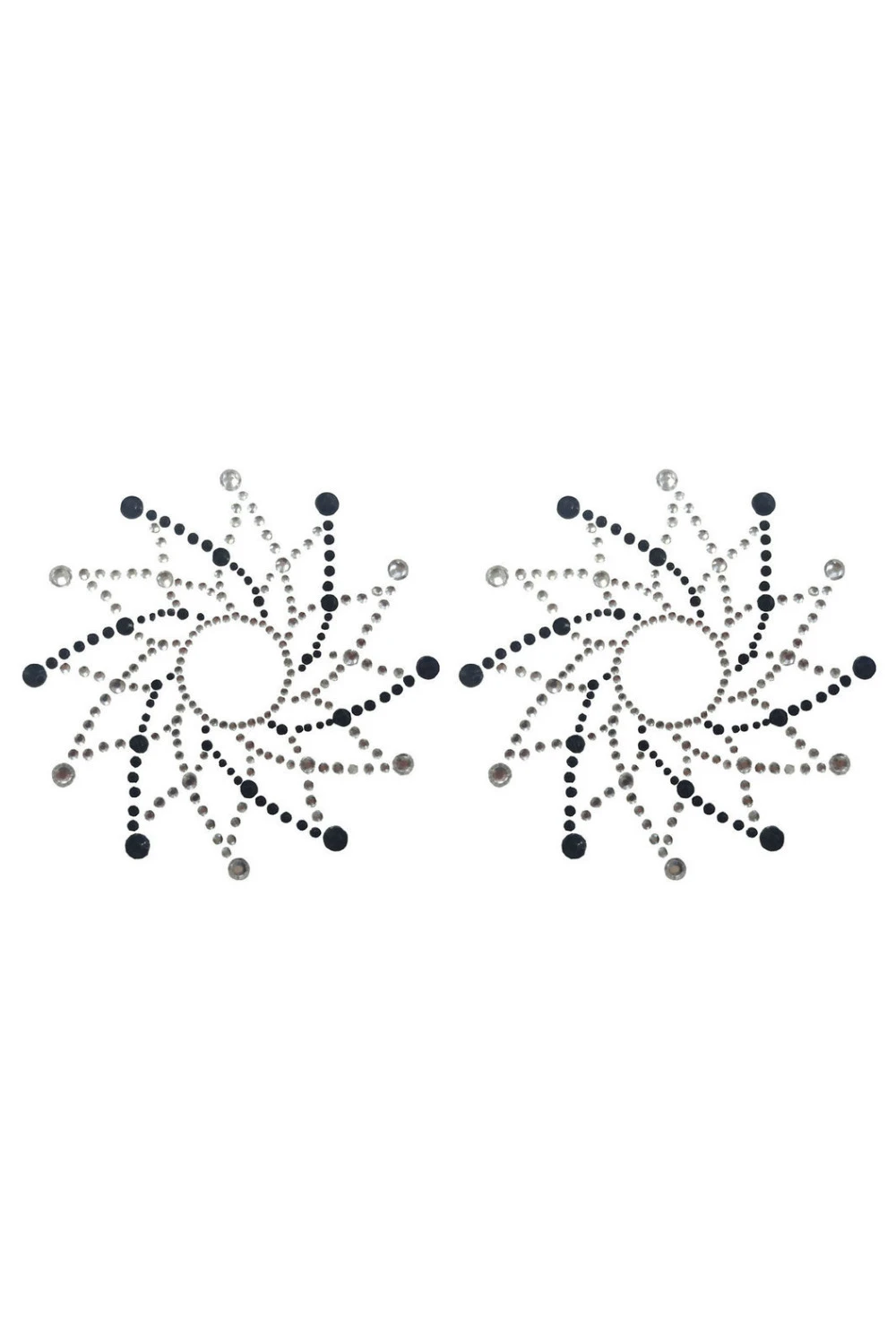 Nippel Patches BL275035 Nipple Patches 2er Set, schwarz/weiße Nippelsticker Nippel Patches BL275035 Nipple Patches 2er Set, schwarz/weiße Nippelsticker