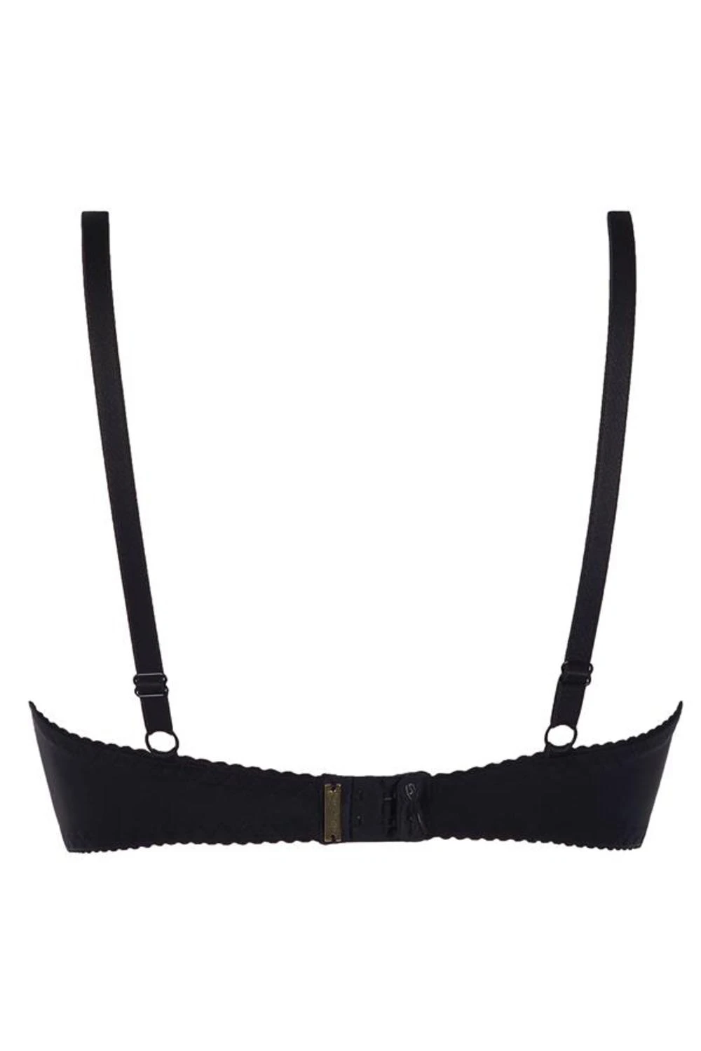 Axami V-8111 Bondage Look PushUp-BH Bügel schwarz – markanter Lingerie-Style mit formendem Push-up-Effekt, präzisem Bügelschnitt und ausdrucksstarker Strap-Optik