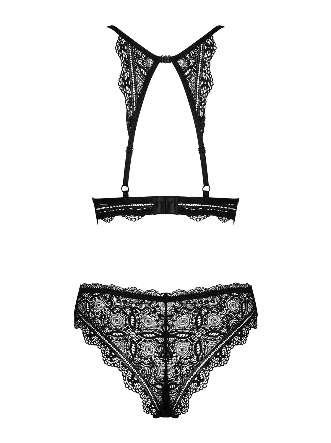 Dessous Set mit gepolsterten Cups von Obsessive