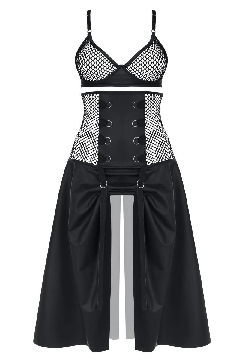 Sexy Wetlook Kleid Dark Desire Collection