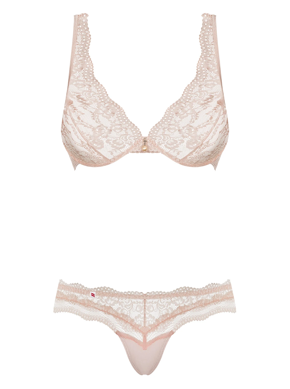 Dessous Set aus feiner Spitze