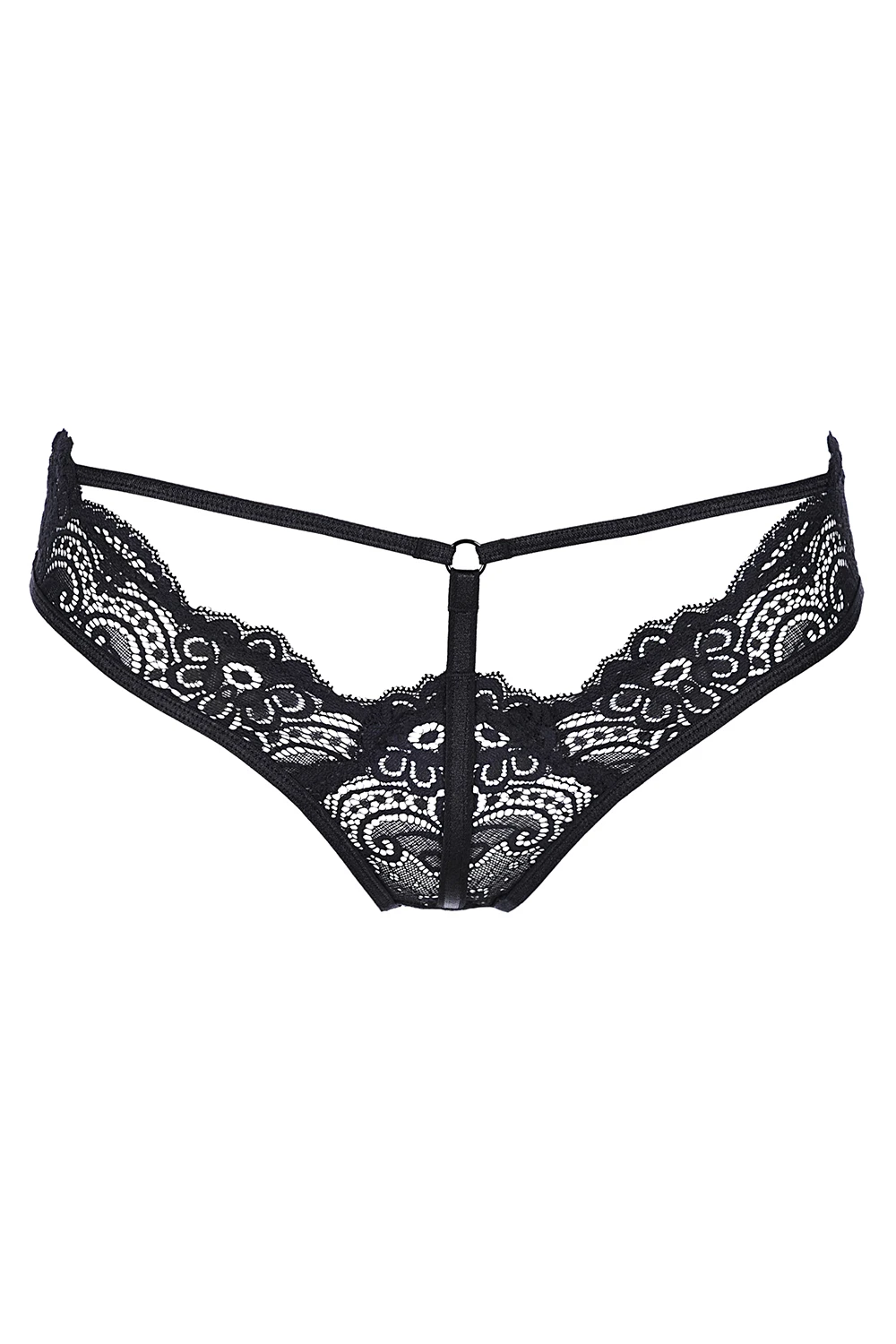 Axami sinnlicher schwarzer Spitzen Slip Axami sinnlicher schwarzer Spitzen Slip