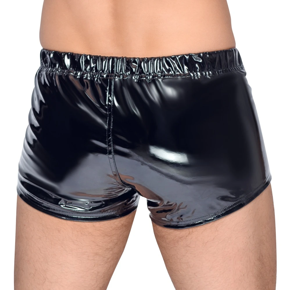 Klassische Pants von Black Level komplett im schwarzen Lackglanz. Leicht elastisch für hautnahen und hohen Tragekomfort.