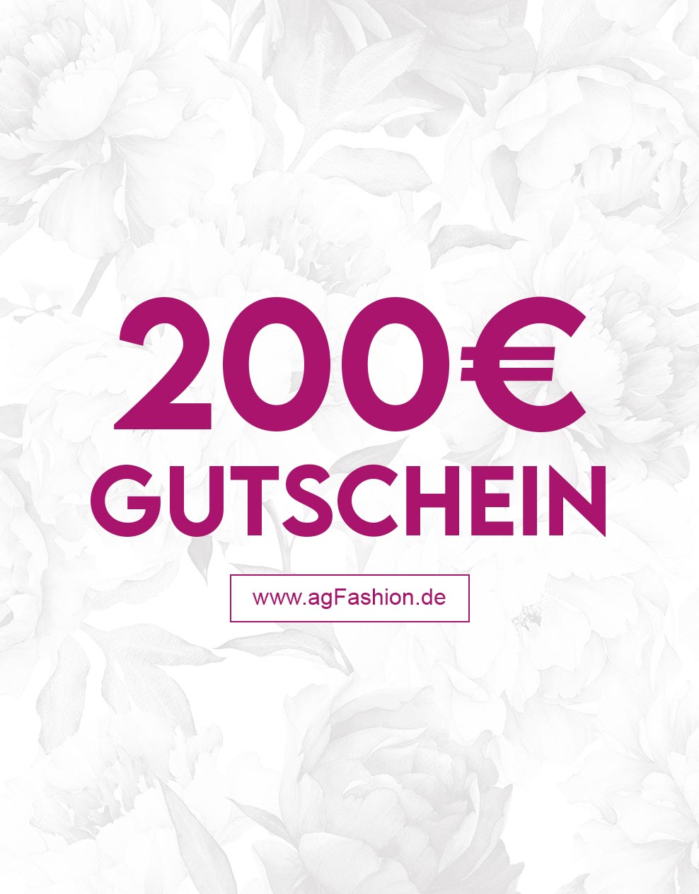200,- Euro Geschenkgutschein