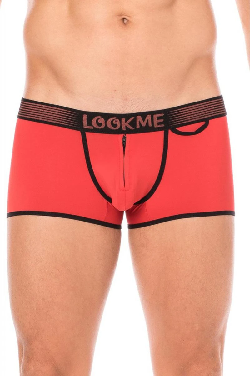 Herren Boxer Short in rot 2003-68 von Look Me