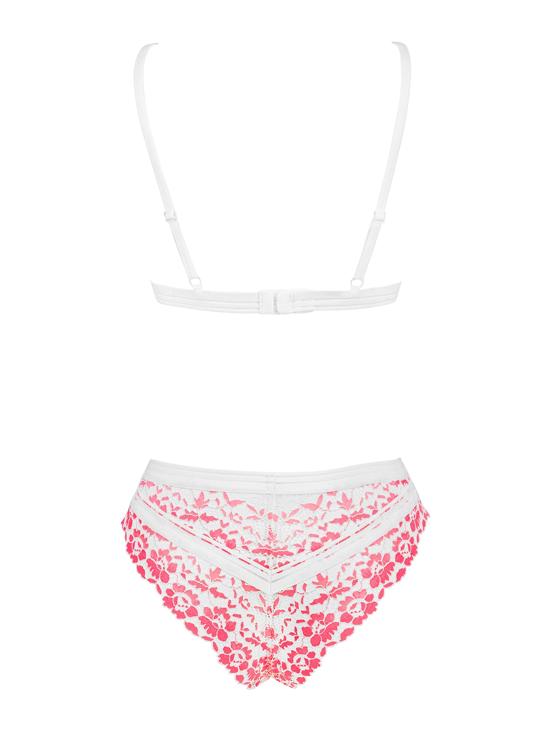 Dessous Set weich aus zarter floraler Spitze von Obsessive
