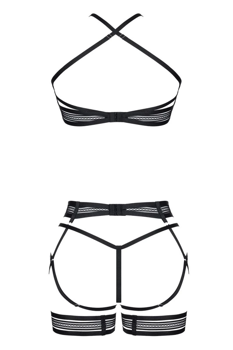 Dessous Set mit Strumpfhaltergürtel LX Collection