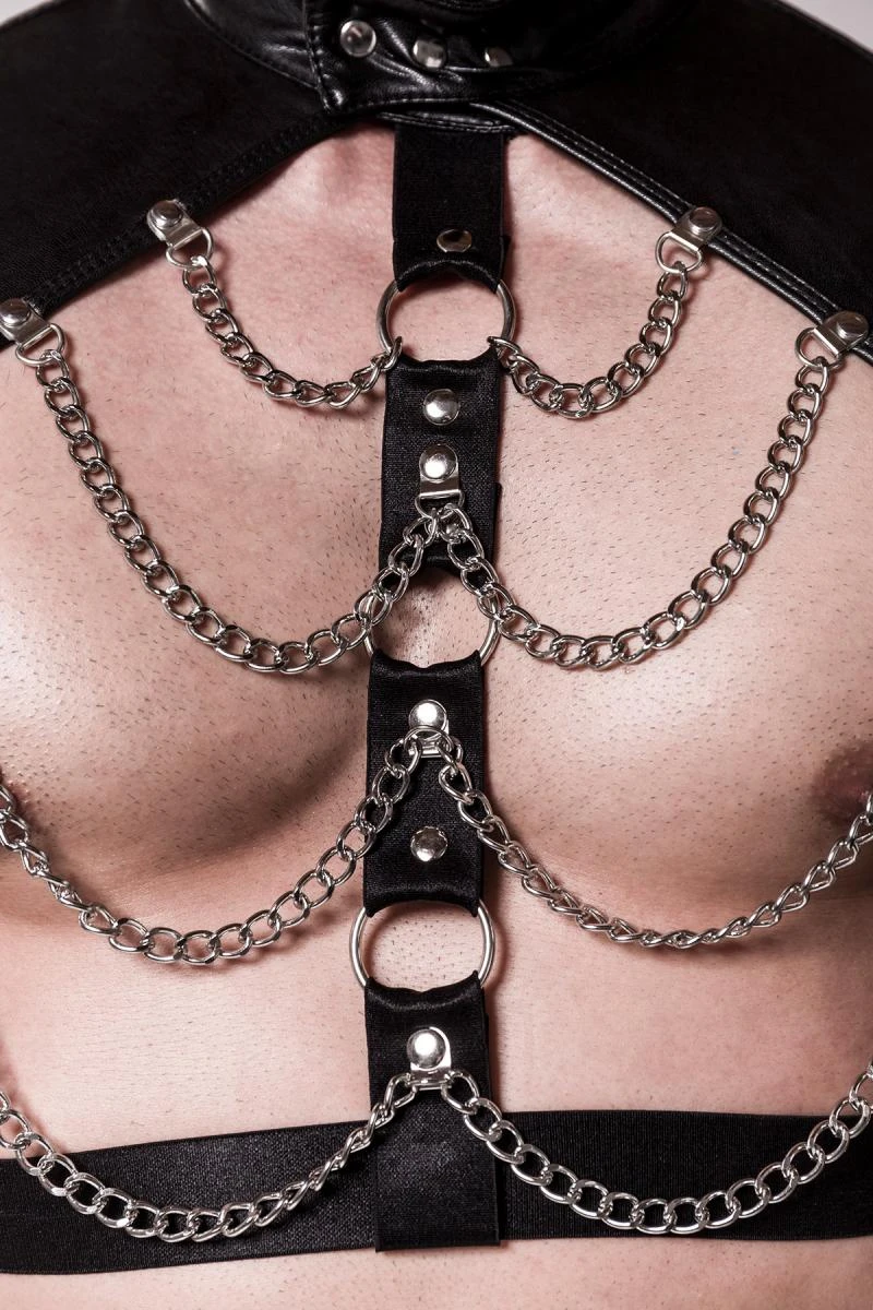 Herren Erotik Harness-Set von Grey Velvet Men