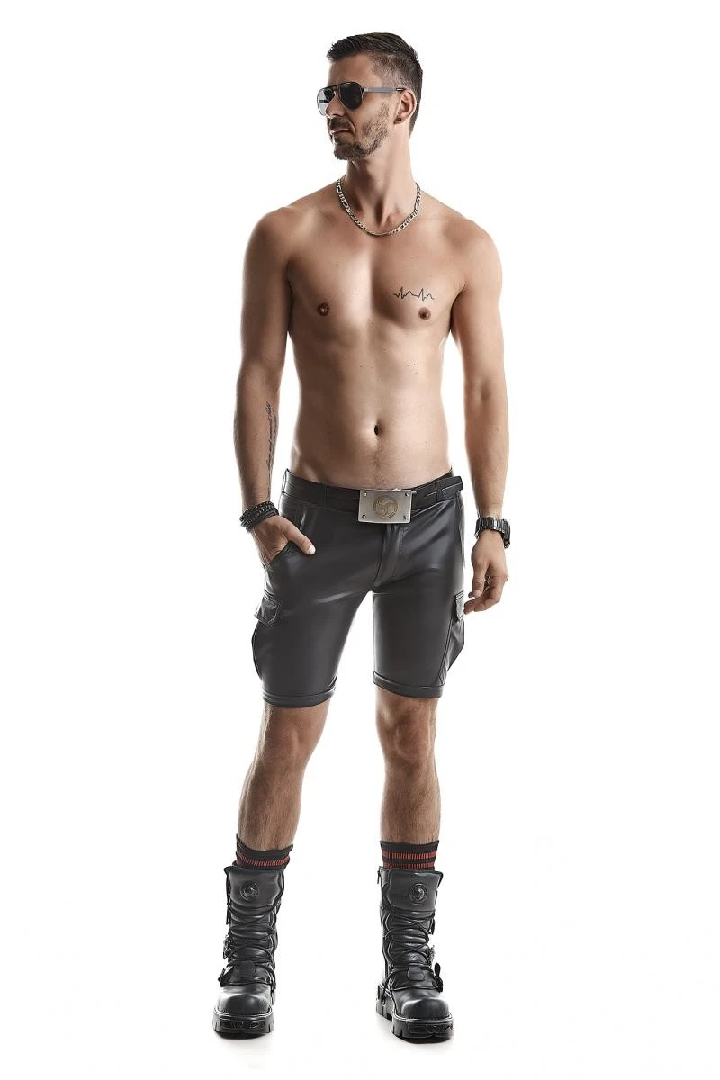 Herren Shorts Wetlook mit Taschen von Regnes Fetish Planet