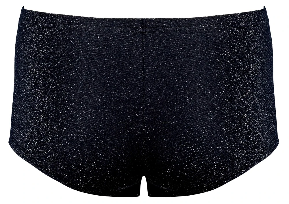 Schillernde Lurex-Pants von Svenjoyment – leicht transparent, silberglänzend und angenehm elastisch für besten Komfort