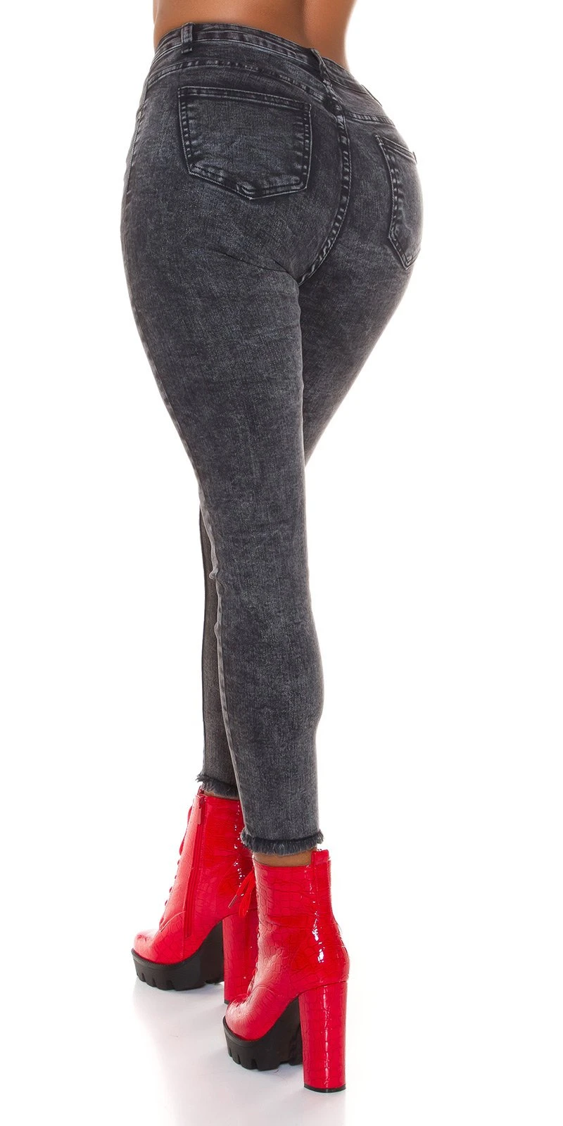 Washed out Skinny High Waist Jeans Washed out Skinny High Waist Jeans