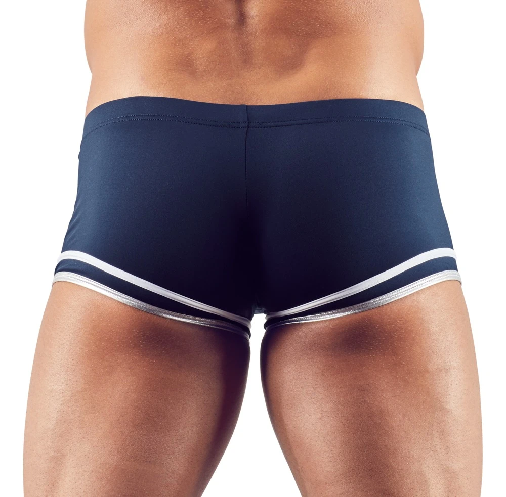 Weiche Mikrofaser-Pants im trendigen Matrosen-Look. Vorne mit extra breitem Reißverschluss.