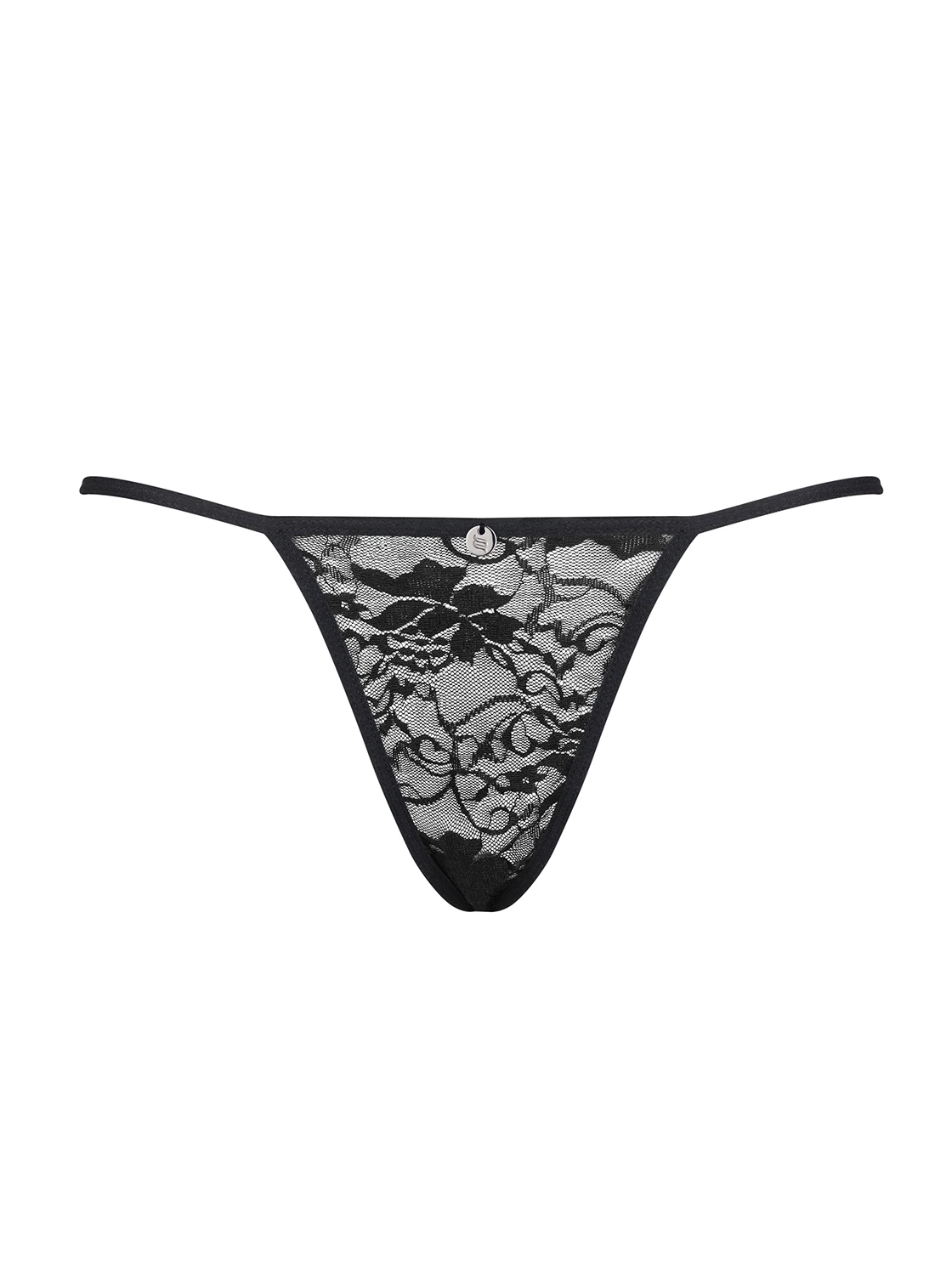 Femininer String mit floralem Muster