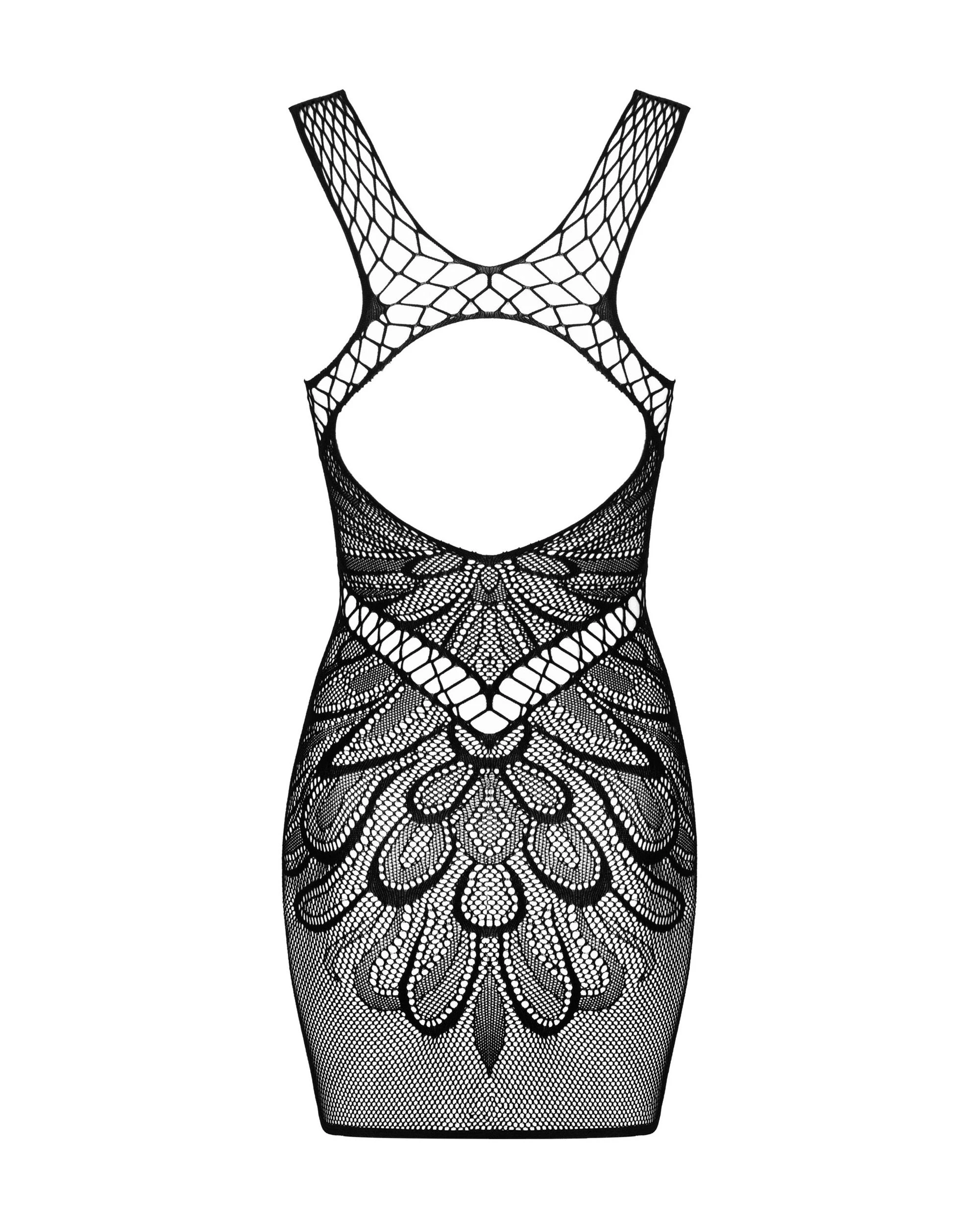 Transparentes Netzkleid D608 von Obsessive