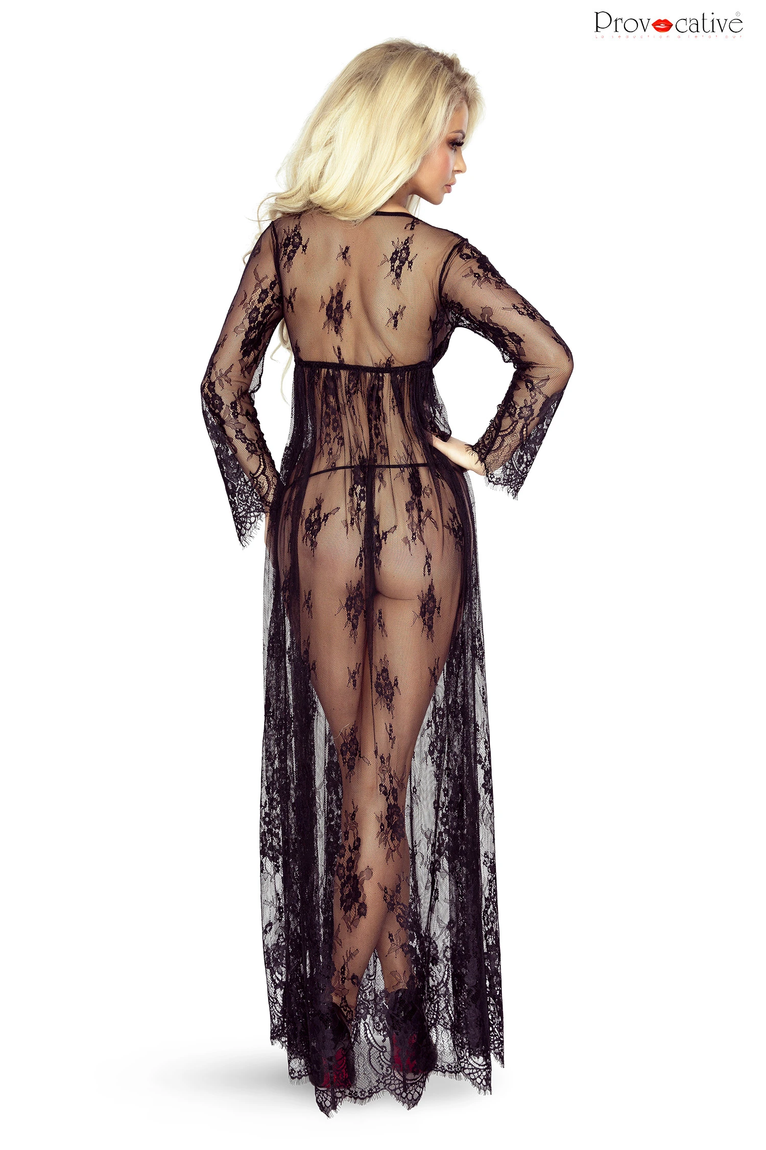 Elegantes langes Babdydoll PR5080 aus Spitze von Provocative