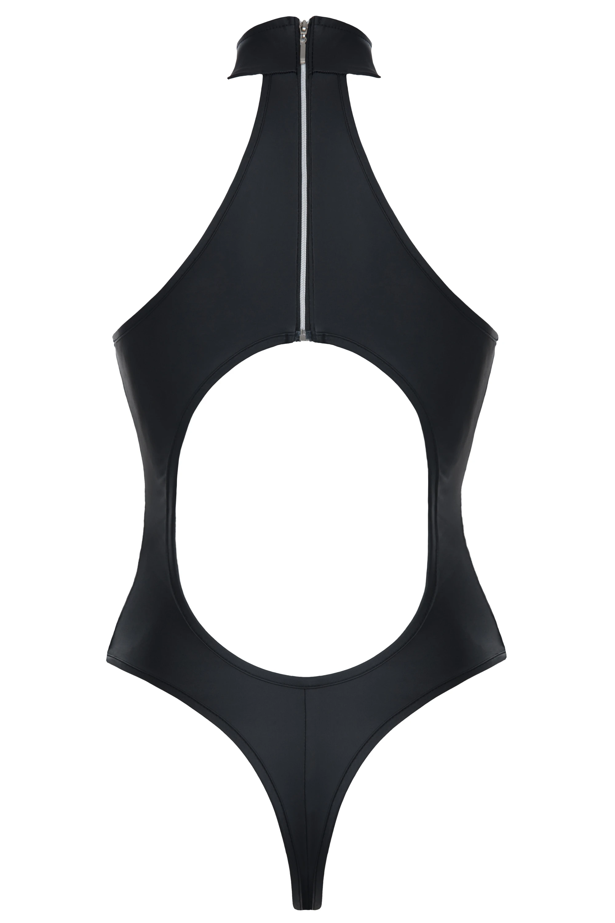 Wetlook Body mit Netz Cut-Outs Dark Desire Collection