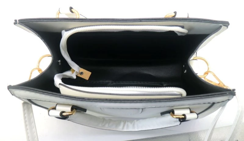 Kleine Damen Kunstleder Leder Look Henkel Tasche Handtasche Abendtasche Umhängetasche
