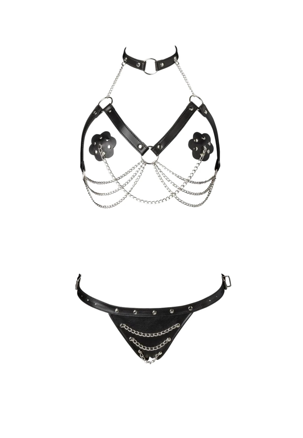 3-teiliges Erotikset Bodyketten von Grey Velvet