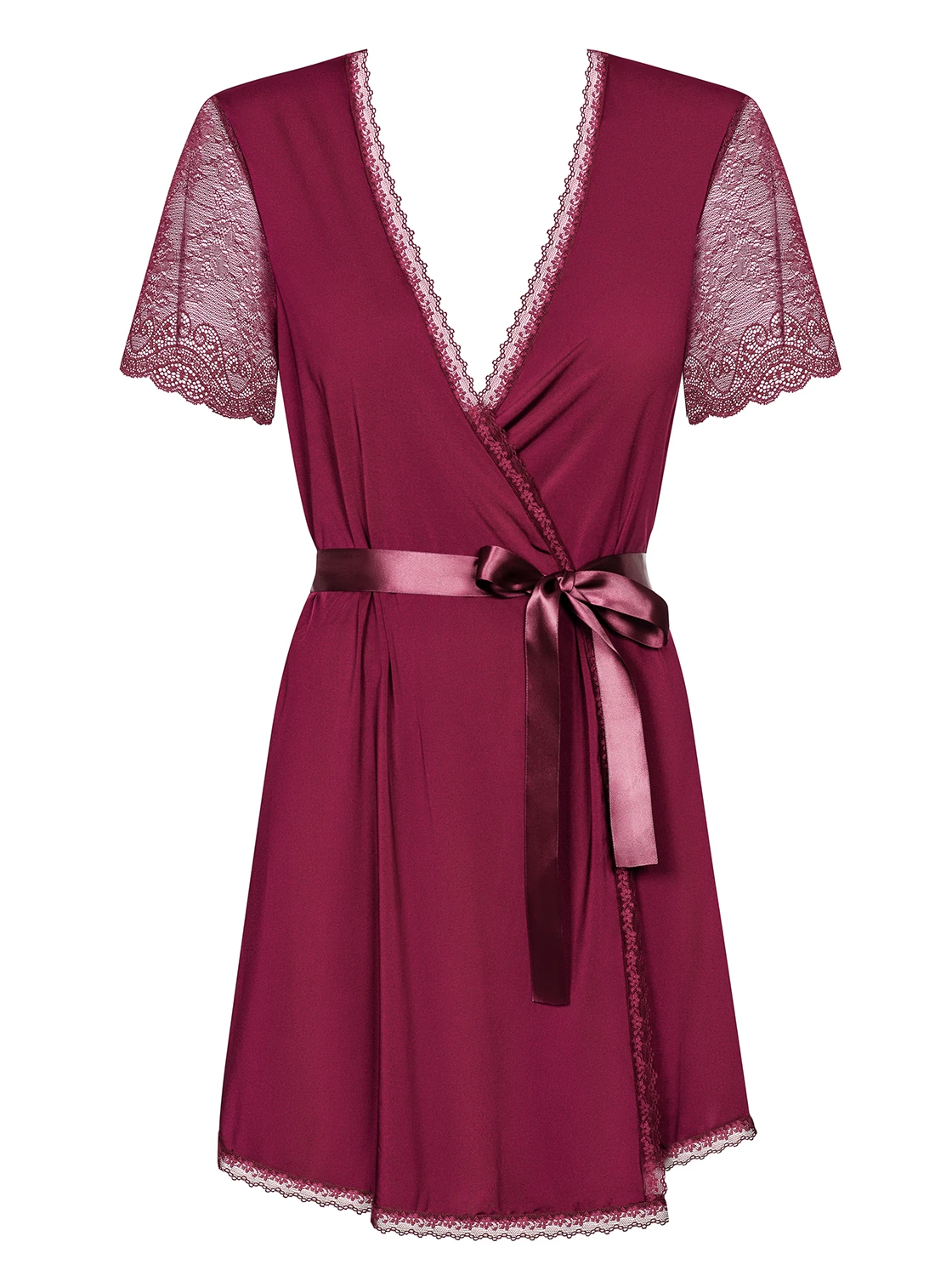 Robe mit Spitzenärmeln von Obsessive Robe mit Spitzenärmeln von Obsessive