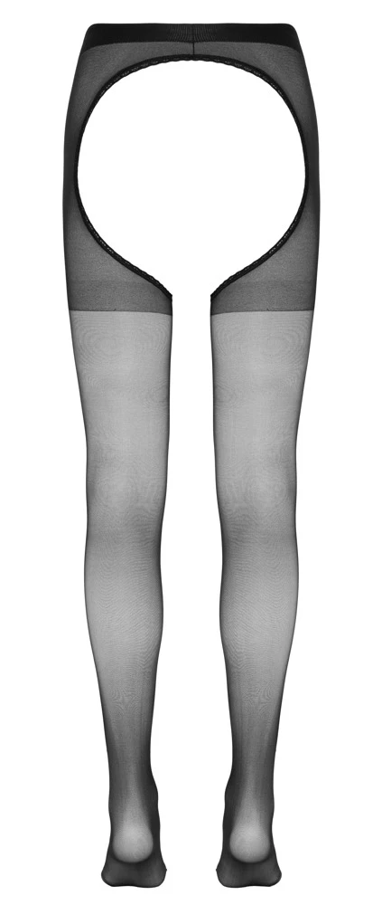 Cottelli Sinnliche Verlockung: Die Cottelli LEGWEAR Strumpfhose mit offenem Schritt