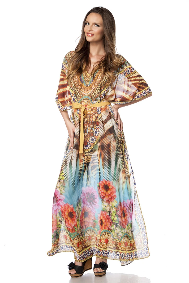 Kaftan mit Strass