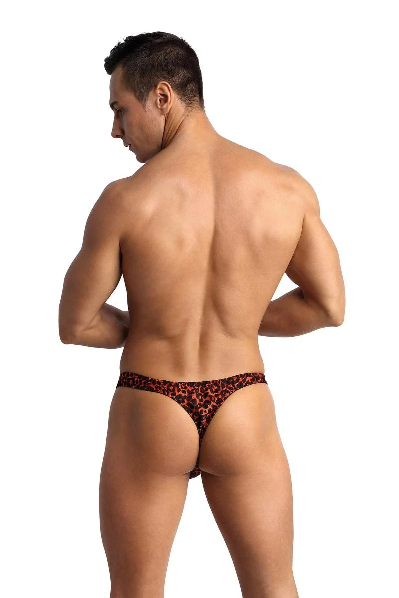 Herren String AM052667 Tribal mit Animal Print von Anais for Men