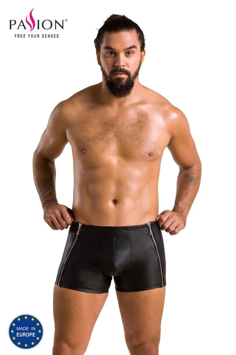 Herren Shorts 049 mit seitlichen Reißverschlüssen von Passion Menswear