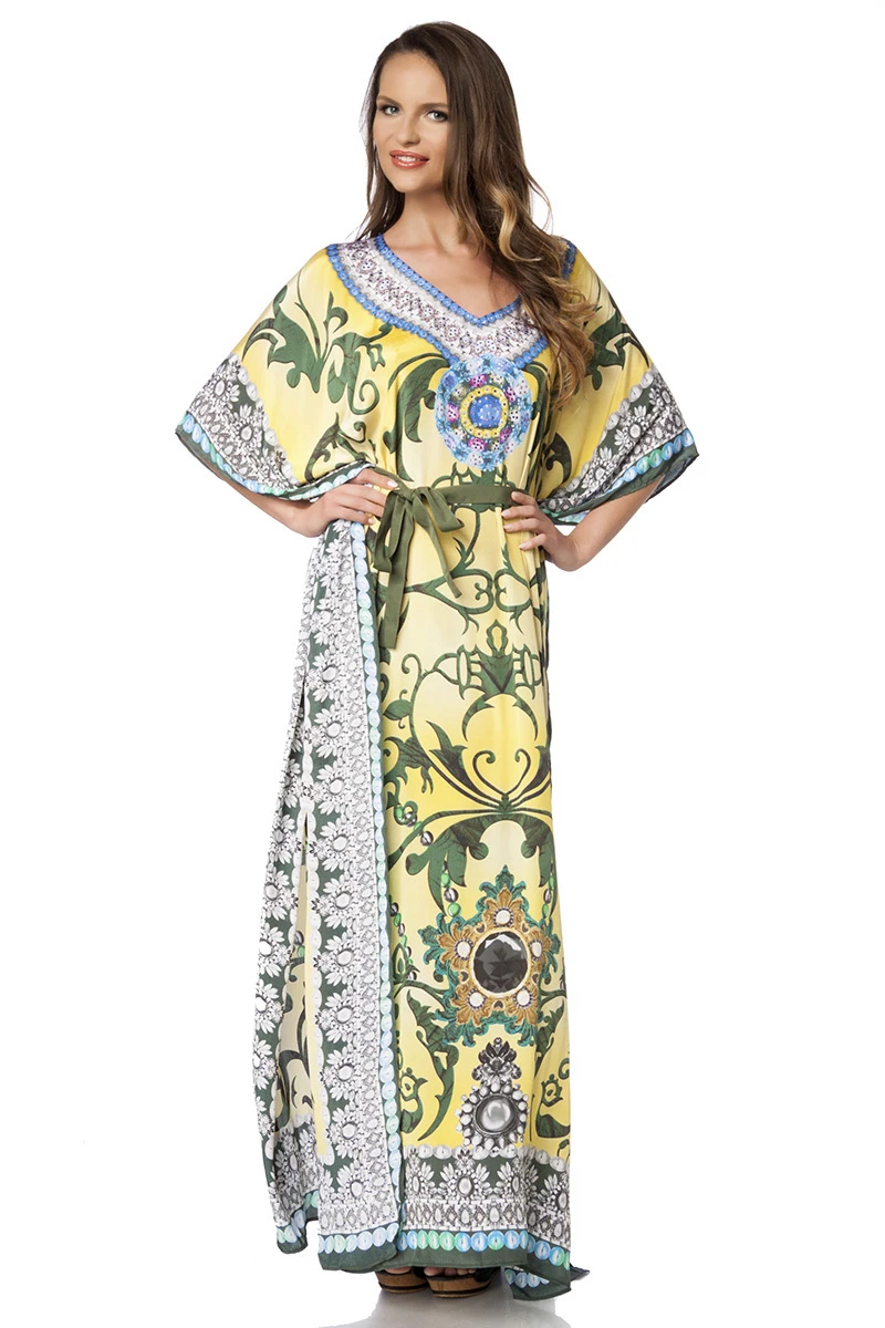 Kaftan mit Strass