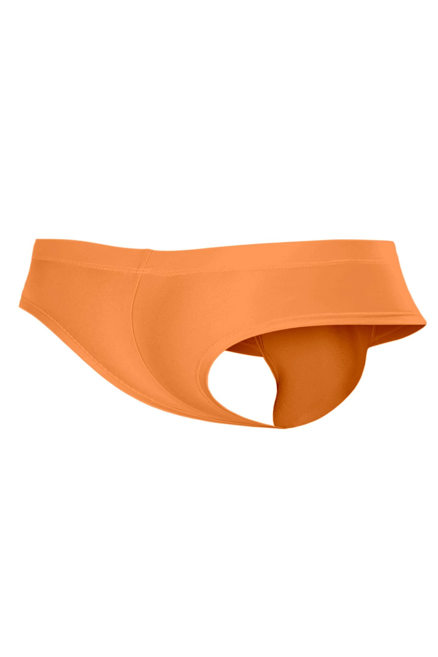 Hybryd Cheeky Brief C4MSPX22, Markanter Cheeky Brief aus softer Mikrofaser mit Längsnaht, geformtem Suspensorium und gummiertem Logo für maskulinen Style