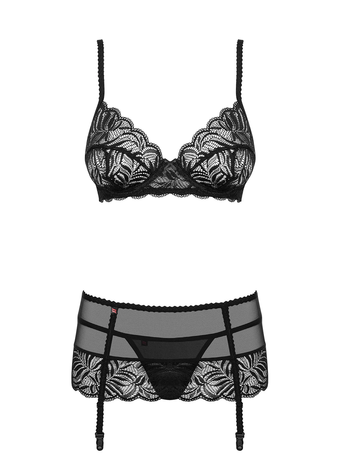 Dessous Set mit Spitze verziert Dessous Set mit Spitze verziert