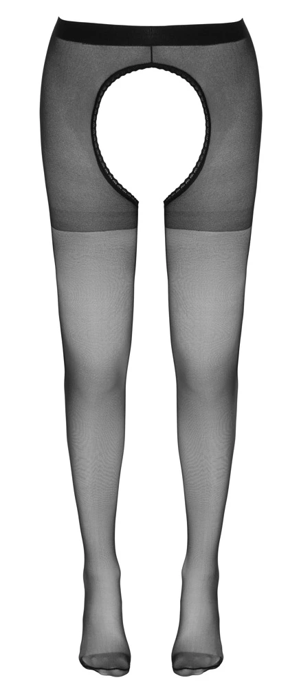 Cottelli Sinnliche Verlockung: Die Cottelli LEGWEAR Strumpfhose mit offenem Schritt
