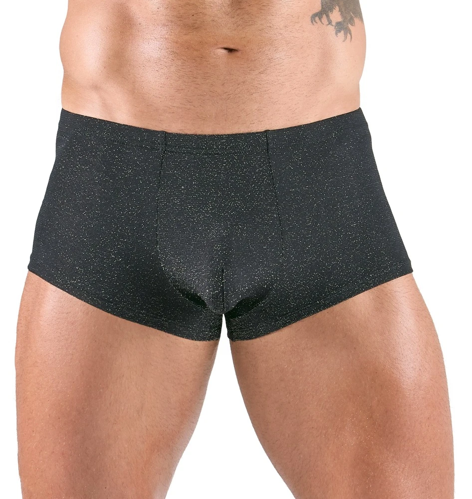 Schillernde Lurex-Pants von Svenjoyment – leicht transparent, silberglänzend und angenehm elastisch für besten Komfort