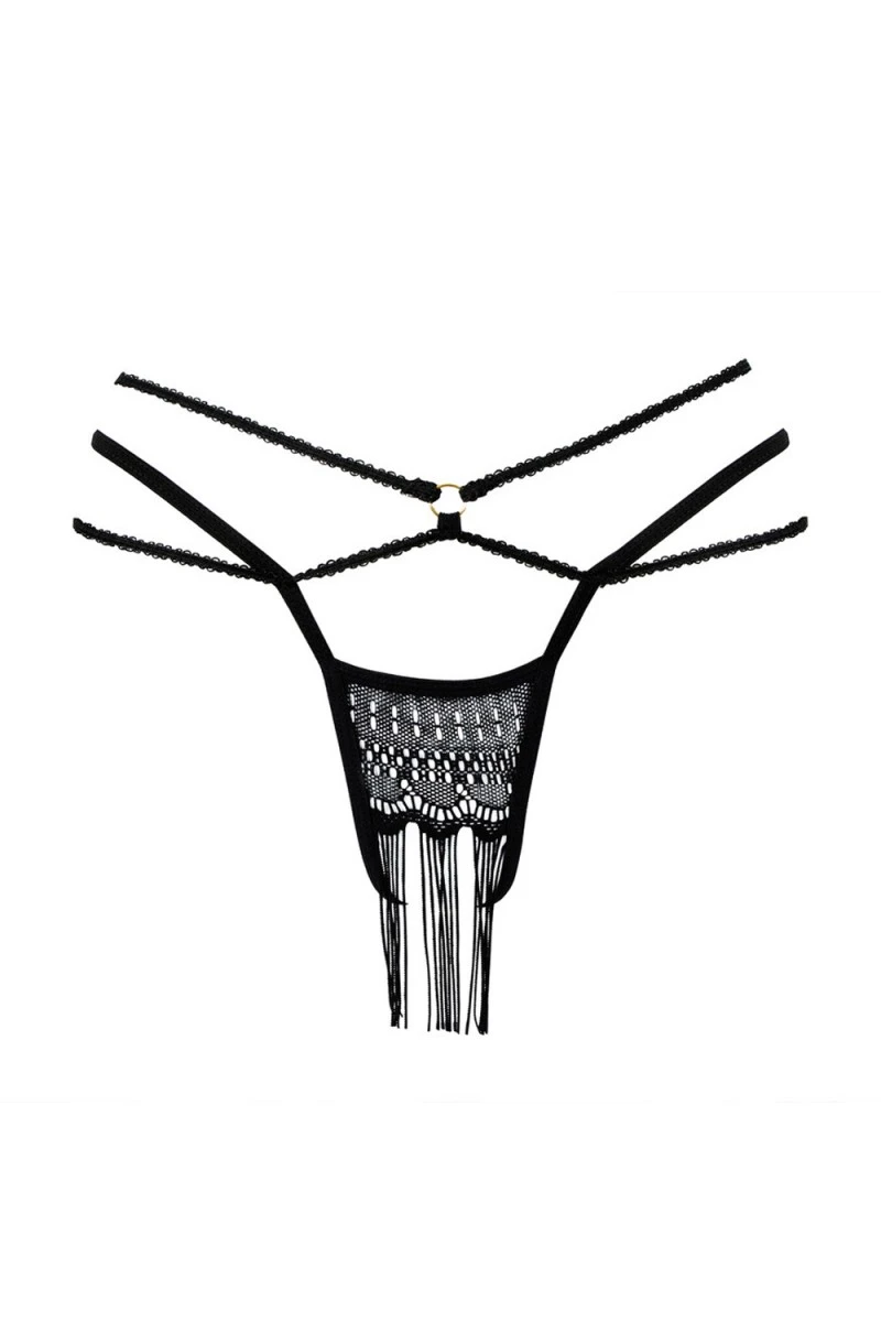 String ouvert mit Fransen