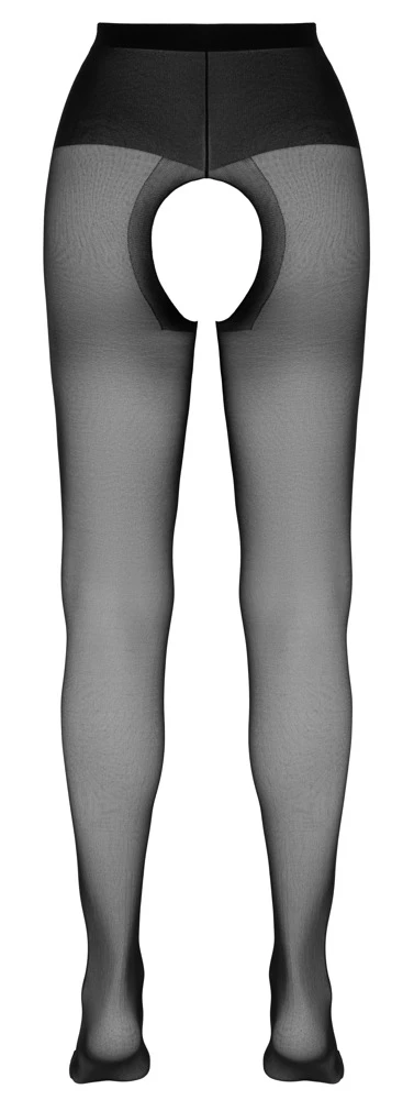 Verlockend Offen: Die Aufregend Andere Strumpfhose von Cottelli LEGWEAR in schwarz